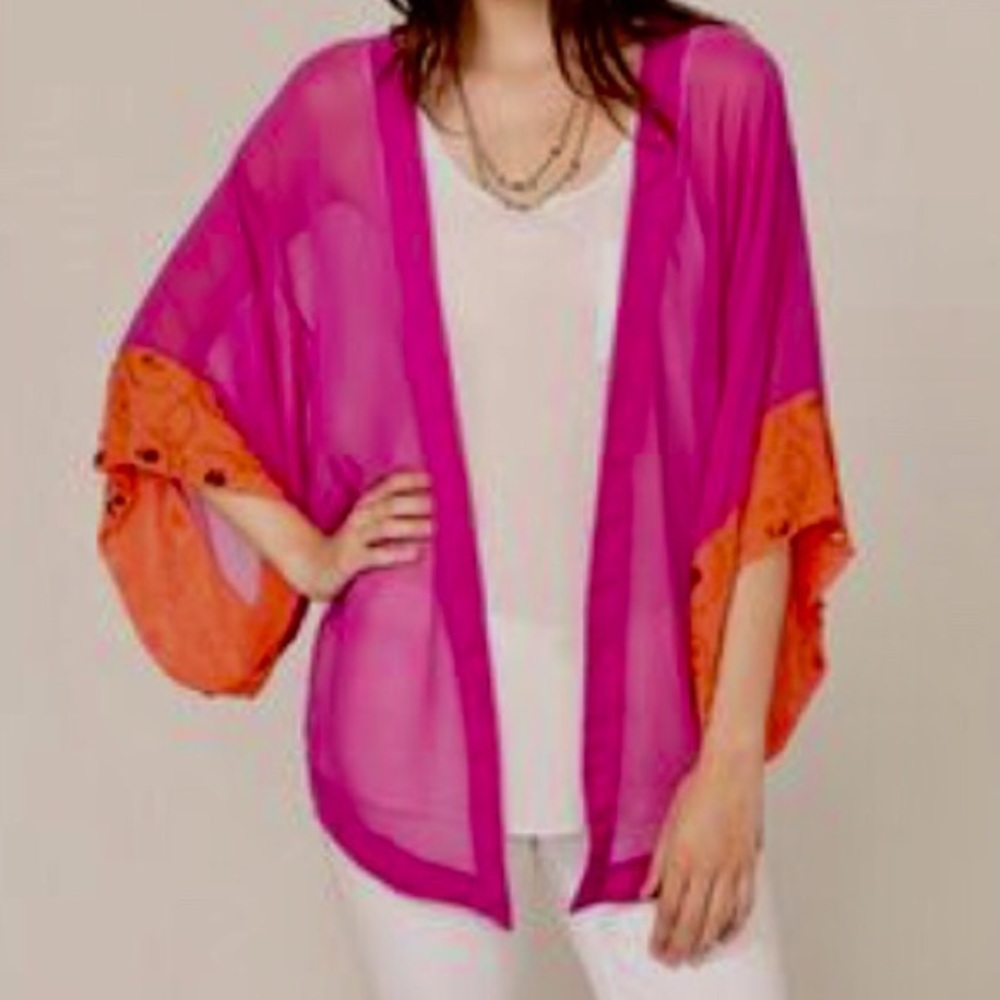 Isabel Lu Open Front Kimono